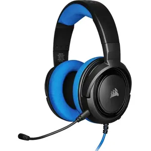 CORSAIR HS35 Casque de gamer STÉRÉO - Bleu (CA-9011196-EU) pas cher