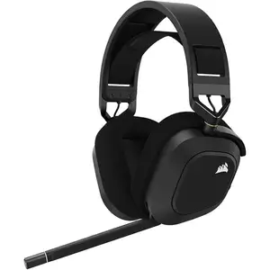 Comparateur de prix : Corsair HS80 RGB WIRELESSCasque gaming premium avec audio spatial, carbone