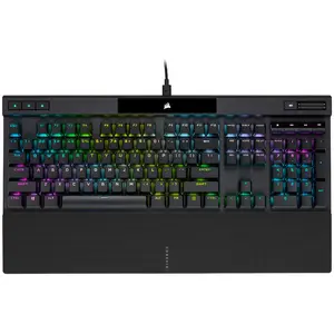 Clavier rétroéclairé Gaming filaire AZERTY Corsair K70 RGB PRO Noir anodisé pas cher