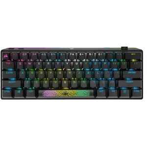 Comparateur de prix : Clavier Gaming sans fil Corsair K70 PRO MINI - Linéaire - Noir