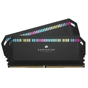 Corsair Dominator Platine RVB DDR5 5600 MHz 32 Go 2x16 Go CL36 Noir pas cher