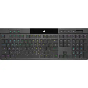 Comparateur de prix : Clavier Gaming sans fil Bluetooth Corsair - K100 Air Wireless - Noir