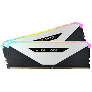 Corsair Vengeance RGB RT 16 Go (2 x 8 Go) DDR4 3200 MHz CL16 - Blanc pas cher