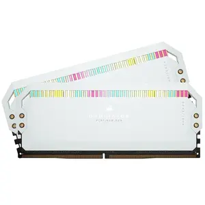 Comparateur de prix : Corsair Dominator Platinum RGB DDR5 6200MHz 32Go 2x16Go CL36 Blanc