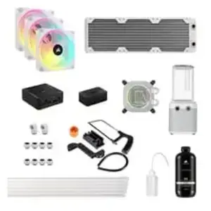 Comparateur de prix : Corsair XH405i Processeur Kit de refroidissement du liquide Blanc