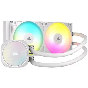 Comparateur de prix : Corsair CORSAIR Kit Watercooling AIO Nautilus RGB - 240mm (Blanc)
