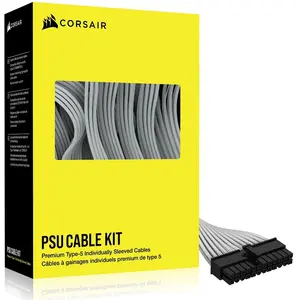 Comparateur de prix : Corsair Premium Kit de Câble de démarrage type 5 Gen 5 - Blanc