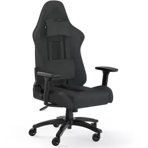 Comparateur de prix : Chaise gaming Corsair TC100 Relaxed Fabric Gris et Noir
