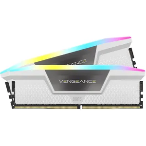 Corsair Vengeance RGB White - 2 x 16 Go (32 Go) - DDR5 5200 MHz - CL40