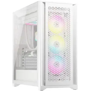 Comparateur de prix : Corsair iCUE 5000D RGB Airflow Midi Tower Blanc