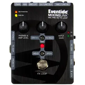 Comparateur de prix : Seymour Duncan Eventide Mixing Link - Préampli micro format pédale avec boucle d'effets
