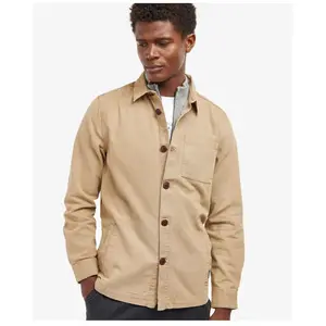Barbour Washed Overshirt - Chemise homme Washed Stone M pas cher