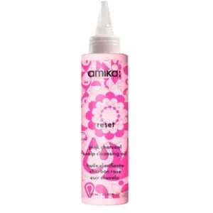 amika reset pink charcoal scalp cleansing oil pas cher