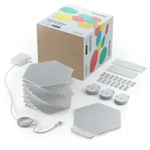 Nanoleaf - Ruban led Shapes Hexagons Starter Kit 15 Panneaux 30 w pas cher