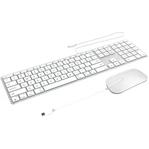 Zagg Keyboard & Mouse Combo Argent pas cher