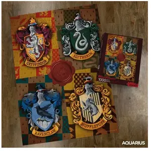 HARRY POTTER - Crests - Puzzle 1000P  - Aquarius Puzzle  - 194529 