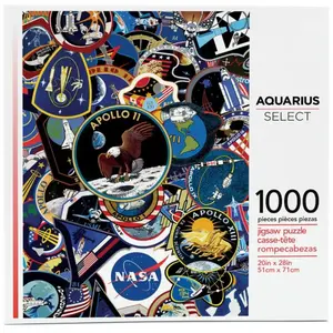 AQUARIUS Puzzle 1000 pieces NASA Mission Patches - 62906 pas cher
