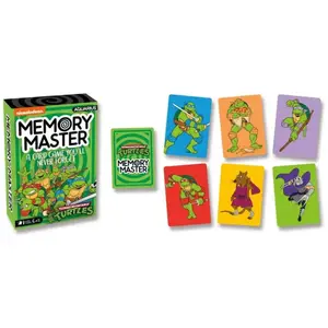 TMNT : Jeu de cartes Memory Master - NMR Brands Jeu de cartes - NMRMM005 pas cher