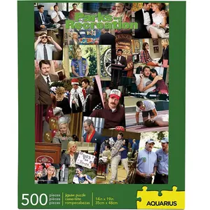 Puzzle de collage Aquarius 500 pièces (Parcs et loisirs) pas cher