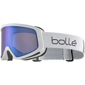Bollé Bedrock Plus White Matte/Bronze Blue Masques de ski pas cher