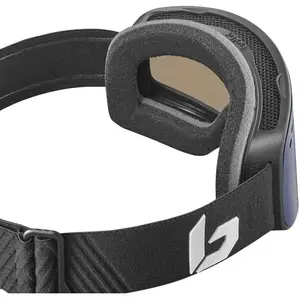 Bollé Nevada - Masque ski Black Matte Bronze Blue Cat 3 pas cher