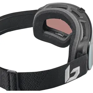 Bollé Nevada Neo - Masque ski Black Matte Volt Ice Blue Cat 3 / Light Vermillon Blue Cat 1