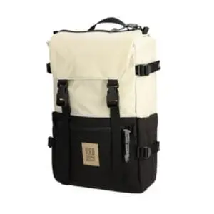 Topo Designs Rover Pack Classic - Sac à dos Bone White / Black 20 L pas cher