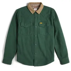 Topo Designs - Onlooker Twill Shirt Jacket - Chemise homme Forest - S pas cher