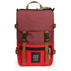 Topo Designs - Rover Pack Mini - Sac à dos urbain Maroon / Salsa - 10 ... pas cher