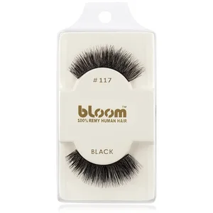 Bloom Natural faux-cils de vrais cheveux No. 117 (Black) 1 cm pas cher