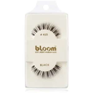 Comparateur de prix : Bloom Natural faux-cils de vrais cheveux No. 415 (Black) 1 cm