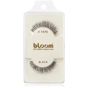Bloom Natural faux-cils de vrais cheveux No. 747S (Black) 1 cm pas cher
