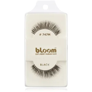 Comparateur de prix : Bloom Natural faux-cils de vrais cheveux No. 747M (Black) 1 cm