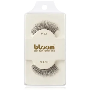 Bloom Natural faux-cils de vrais cheveux No. 82 (Black) 1 cm pas cher