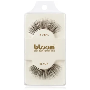 Bloom Natural faux-cils de vrais cheveux No. 747L (Black) 1 cm pas cher