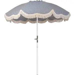 BUSINESS & PLEASURE - Parasol Club - Bleu - Toile outdoorVendu parmade-in-design