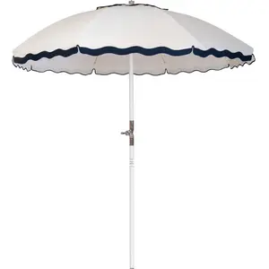 BUSINESS & PLEASURE - Parasol Club - Blanc - Toile outdoor pas cher
