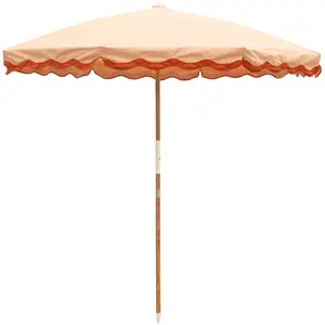 BUSINESS & PLEASURE - Parasol Amalfi - Rose - Bois lamellé-collé de récupérationVendu parmade-in-design