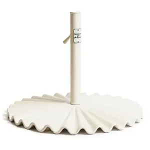 BUSINESS & PLEASURE - Pied de parasol Parasol - Blanc - Acier carbone pas cher