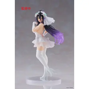 Comparateur de prix : Taito Prize - Overlord - Statuette Coreful Albedo Wedding Ver. 18 cm