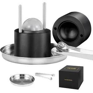 Comparateur de prix : Presse à Glaçons - VEVOR - Moule à Glaçon Rond Ronds Moule à Glaçons en Alu Bac à Glaçons Sphères 61 mm