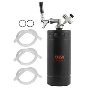 VEVOR Tireuse à Bière Portable Mini Growler 4 L Fût à Bière Pression 0... pas cher