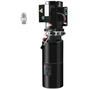 Pompe Hydraulique - VEVOR - Groupe Hydraulique AC 220V 9,5L Simple Eff... pas cher