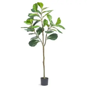 Comparateur de prix : VEVOR Arbre Artificiel 1556 mm Plante Artificielle PE Haut Figuier Lyr...