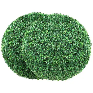 Comparateur de prix : VEVOR Buis Topiaire Artificiel 406 mm Boule de Buis Artificiel Extérie...