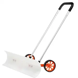 Pelle à Neige - VEVOR - Pelle à Neige avec Roues Poussoir à Neige ABS ...