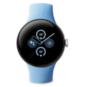 Montre connectée GOOGLE Pixel Watch 2 Argent Poli/Bleu Azur BT TU pas cher