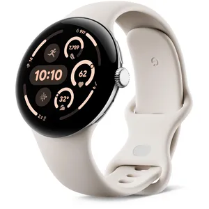 Comparateur de prix : Google Pixel Watch 3 45 mm argent poli Bracelet sport chine [Wi-Fi + 4G]