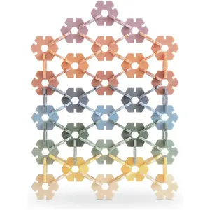 Mushie Jouet de construction Connect Hex pas cher