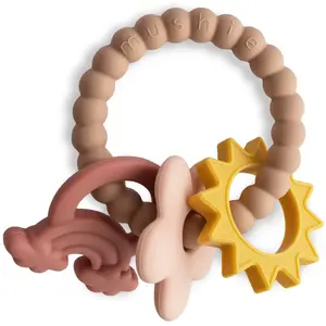 Mushie Jouet de dentition Ring Nature pas cher